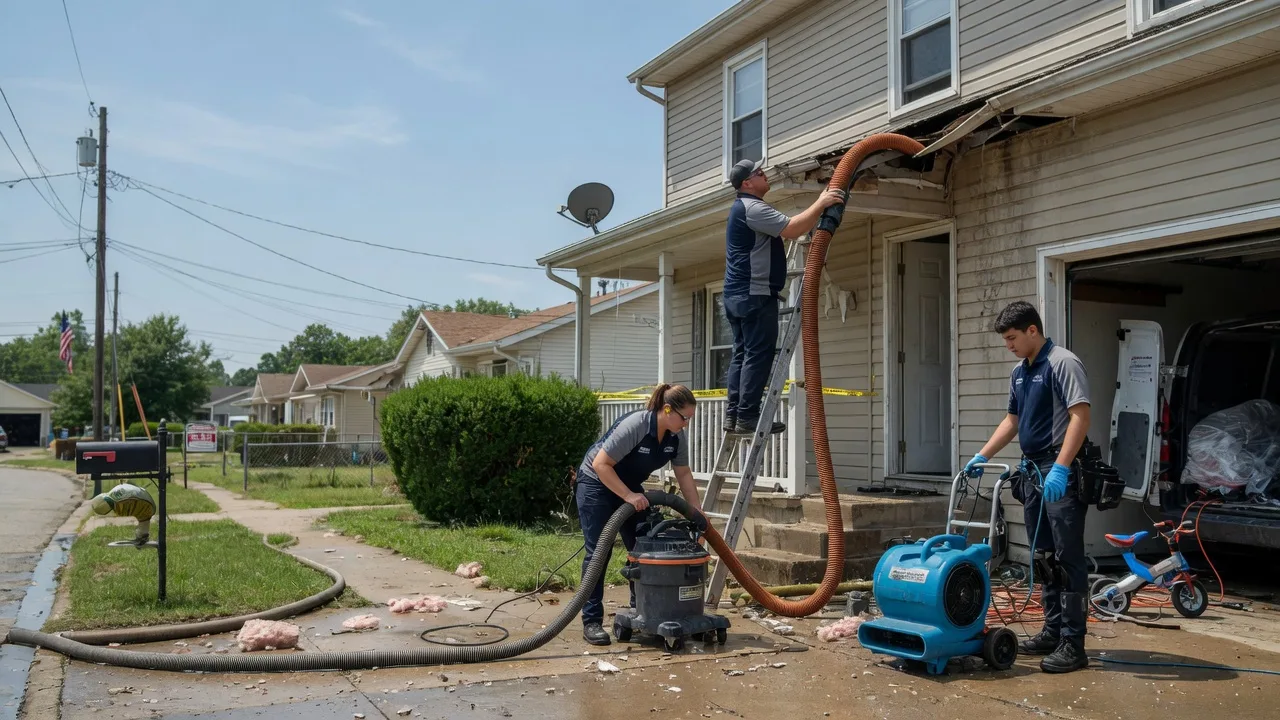 Water Damage Restoration in Wills Point, TX near me
